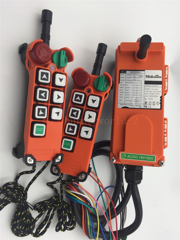 F21-E2 Industrial Hoist Crane Wireless Remote Control Transmitter & Receiver