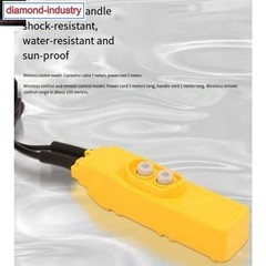 280kg wire-controlled, 30m steel wire rope, 220V portable hoist, hanging type