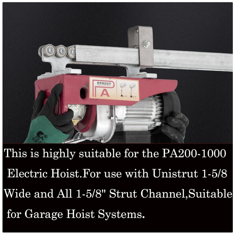 6 Wheel Hoist Trolley for PA200-1000 Electric Hoist