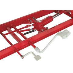 Strongway Steel Hydraulic Motorcycle Lift, 1100-Lb. Capacity, Model#