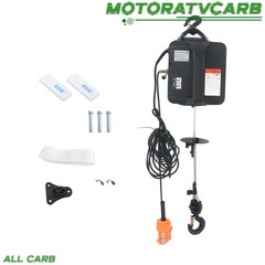 ALL-CARB 1100LBS 3-in-1 Electric Hoist Dual Remote Overload Protection