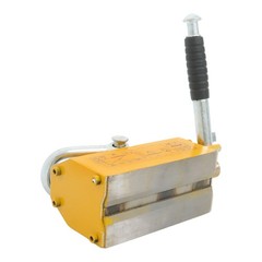 880 lbs Magnetic Lifter 2.5 Safety Factor Magnet Lifting Hoist Crane Yellow