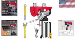 Heavy-Duty Electric Winch with Remote Control – Ideal for Factories & Warehouses
