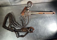 Coffing Company Ratchet Lever Model A-1 Hoist 1 Chain 3/4 TON 2 Chains 1 1/2 TON