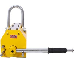 4400lbs Heavy Duty Magnet Permanent Magnetic Lifting Release 2.5 Safety Factor