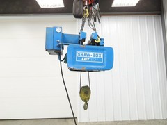 Shaw-Box 80L02025S16 Yale LiftTech Electric Cable Hoist 1 Ton 20′ Lift 16FPM 3Ph
