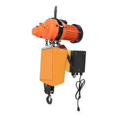 Electric Hoist 1102.31lbs Crane Winch with Wired Remote Control 1300W 110V