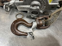 Chance Hoist 1 Ton Ratcheting Strap Hoist. Missing Hot Stick Handle