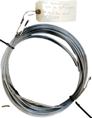 (1) PF FISH POLE HOIST S/N: 131038 (40 FT) CABLE WIRE ROPE CABLE R/O: 1072871