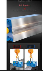 Magnetic Lifter 600KG/1T Suction Cup 400KG Powerful Magnet Iron-Attracting Disc