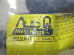 💥NEW ADB 34516 HEAVY DUTY HOIST RING M12-1.75 1050 KG 2315 LBS 37 NM