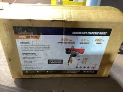 Landhonor LHR-PA200 Electric Lifting Hoist 440lb Capacity 63in Cable 120v New