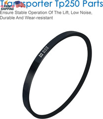TP250 Ladder Elevator V-Drive Belt Size 51 Inches Replacement Tranzporter Roof,
