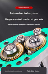Double-hole Small Diamond Electric Hoist Suspended Wire Rope Portable Lift