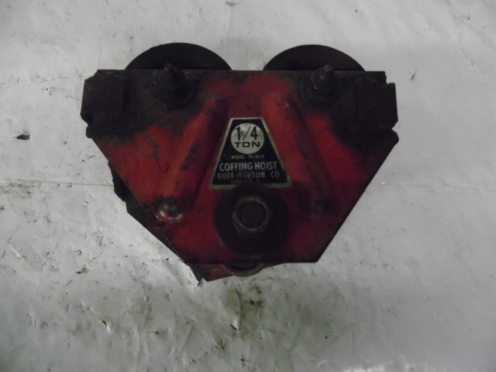 Coffing Hoist TG-05-P 1/4 Ton Trolley