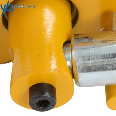 220lbs / 100 kg Magnetic Lifter Lifting Magnet Hoist 2.5 Safety Factor Yellow