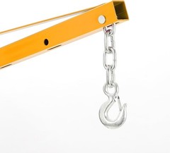 1000 lbs Truck Crane Hoist Hydraulic Hitch-Mount Crane 360° Swivel Hoist Lifter