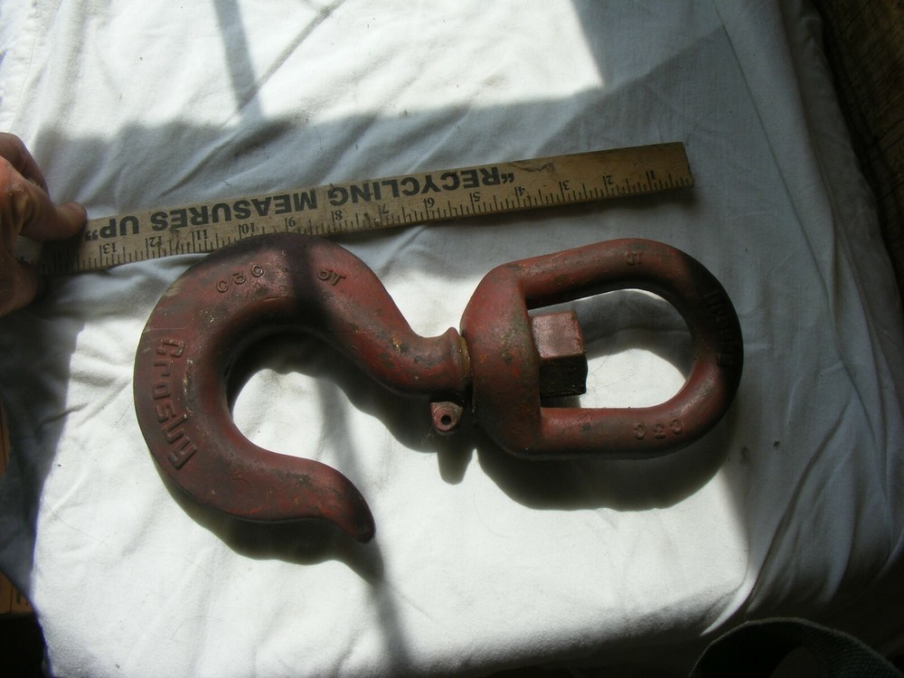 Crosby 5 Ton Crane Hook