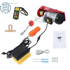 1320 lbs Electric Hoist, 110V with 328 ft Wireless & 14 ft Wired Remote Control