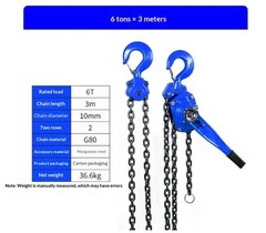 Hand Wrench Hoist Manual Tightener Tensioner Hand Hoist Manual Hoist