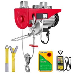 VEVOR Electric Hoist 110V Electric Winch 1320lbs with Wireless Remote Control