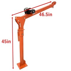 12V Small Interior Decoration Crane Remote Control Lifting Machine 881LBS