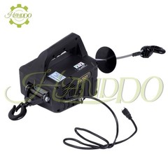 2-in-1 Electric Hoist Winch, 1100 lbs Lift Capacity, 1500W Portable Power