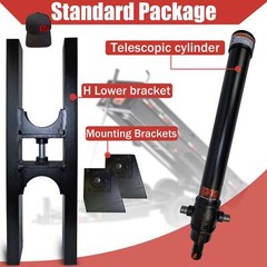 Telescopic Dump Trailer Cylinder Kit – 20 Ton Capacity – 135″ Stroke – Fits 12-1
