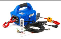 220V Portable Home Use Hoist and Winch Remote-Controlled Suspended Lift