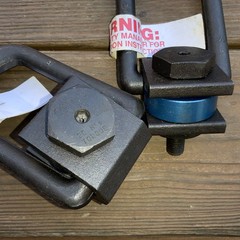 Jergens Alloy Steel SP2000 Side Pull Metric Hoist Ring 725 Kg Load Limit Lot X2