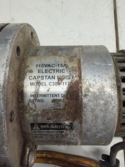 AB Chance 1000lb Cap. Capstan Hoist C308-1170 & foot pedal *READ!!*