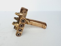 JD NEUHAUS Pneumatic Pendant Control for Hoist & Winch 4 Way, Brass