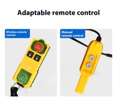 Winch Small Crane Home Lift Hoist Suspended Electric Hoist 220v Remote Control