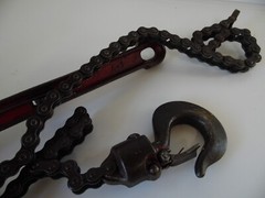 Coffing Company Ratchet Lever Model A-1 Hoist 1 Chain 3/4 TON 2 Chains 1 1/2 TON