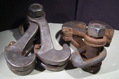 I Beam Clamps w/ Weldless Eye Nuts Anvil Int. UFS Capacity 5900 lbs –