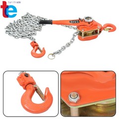 G80 Chain Manual Lever Block Steel Chain Hoist Wrench Hoist 6600lb Capacity 20ft