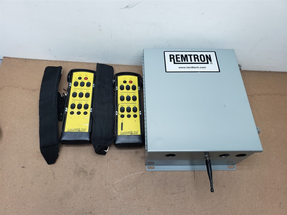 Laird RCR822 Bridge Crane Remote Control Remtron 21R30 Receiver 21T23 Remotes