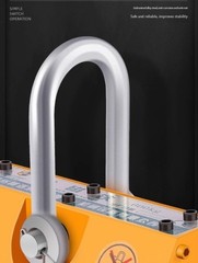 600kg Effort-Saving Design Permanent Magnet Chuck Powerful Magnetic Crane