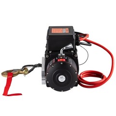 SIHAO 13500LBS 12V Electric Winch 92FT Synthetic Rope For Truck ATV Off Roads 8