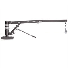 Pickup Truck Crane 1/2Ton Capacity Extra 1100lbs Lift Hoist Load 360 Swivel Base