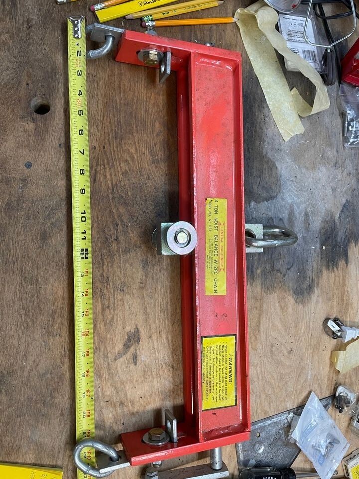Central Machinery 4 Ton Hoist Balance W/2PC Chain