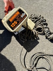 Harrington electric chain hoist 125 lb.