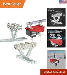 8 Wheel Hoist Trolley with Rollers – Strut Trolley Assembly for Electric Hois…
