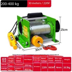 1-tonne Remote-controlled Hoist Crane for Lifting and Hoisting Operations