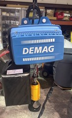 DEMAG DCS Pro 10-2000 2/1 H8 VS6-11 480/60 Electric Chain Hoist 4400 Lb. 26 Feet