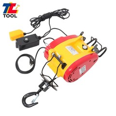 1100lbs 1800W 2in1 Portable Electric Hoist Winch Wire & Wireless Remote Control