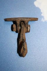 CRANE HOIST WALL HOOK,PLANT HOOK,GARDEN DECOR,ALL OCCASION GIFT,BATH DECOR, N-36