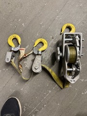 Lug-All 3000 Lbs Industrial Grade Cable Come Along Ratchet Winch Hoist Made U.S.