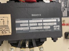P&H,100E7723-6,CRANE RECTIFIER UNIT 460V 0.5KVA 500VA PRI 460V SEC 115/24V