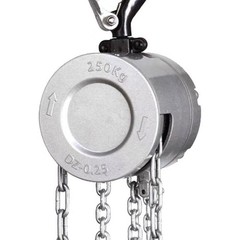 0.25t Half Ton Small Manual Hoist Aluminum Alloy Inverted Chain Lifting Hoist